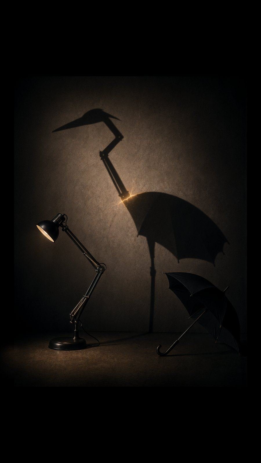 Poster motif — crane
